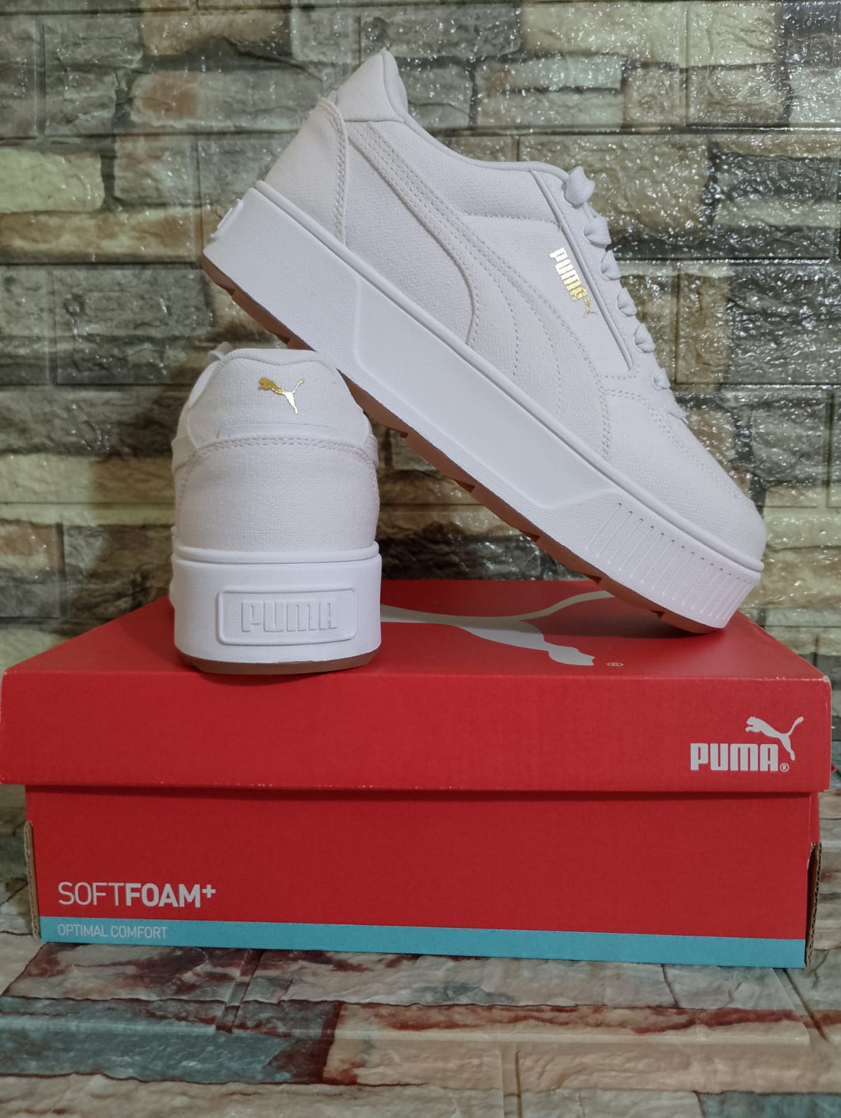 Zapatillas Puma Karmen Rebelle Canvas | White