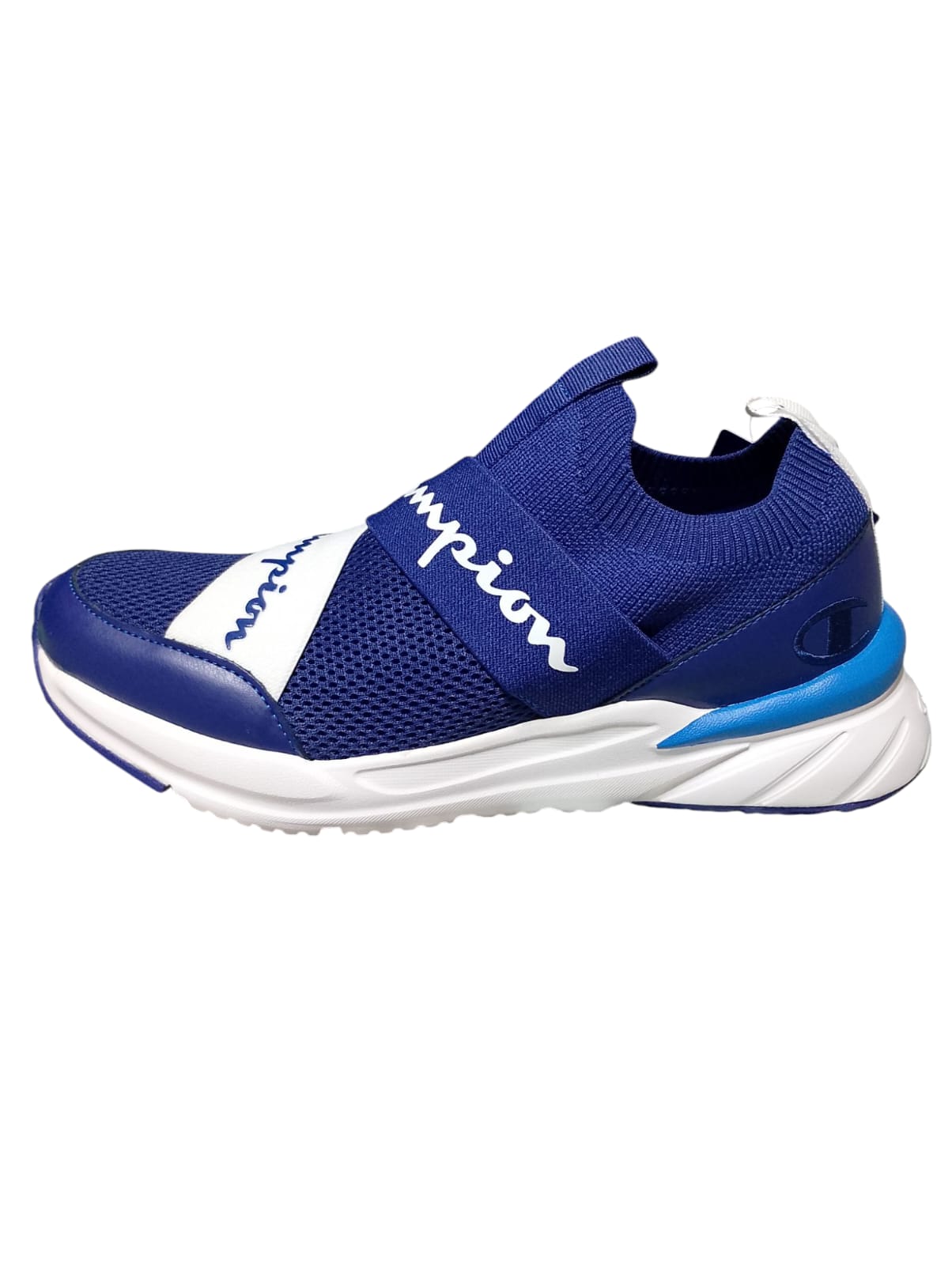 Zapatillas Champion Kinna V Over Lo | Azul y Blanco