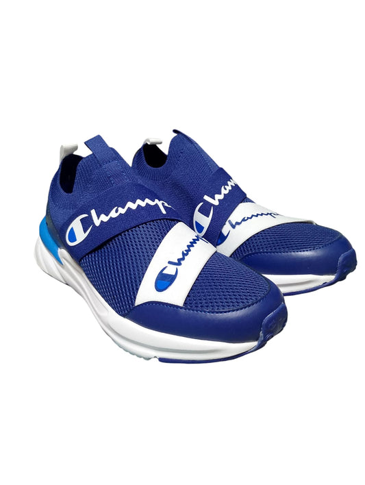 Zapatillas Champion Kinna V Over Lo | Azul y Blanco