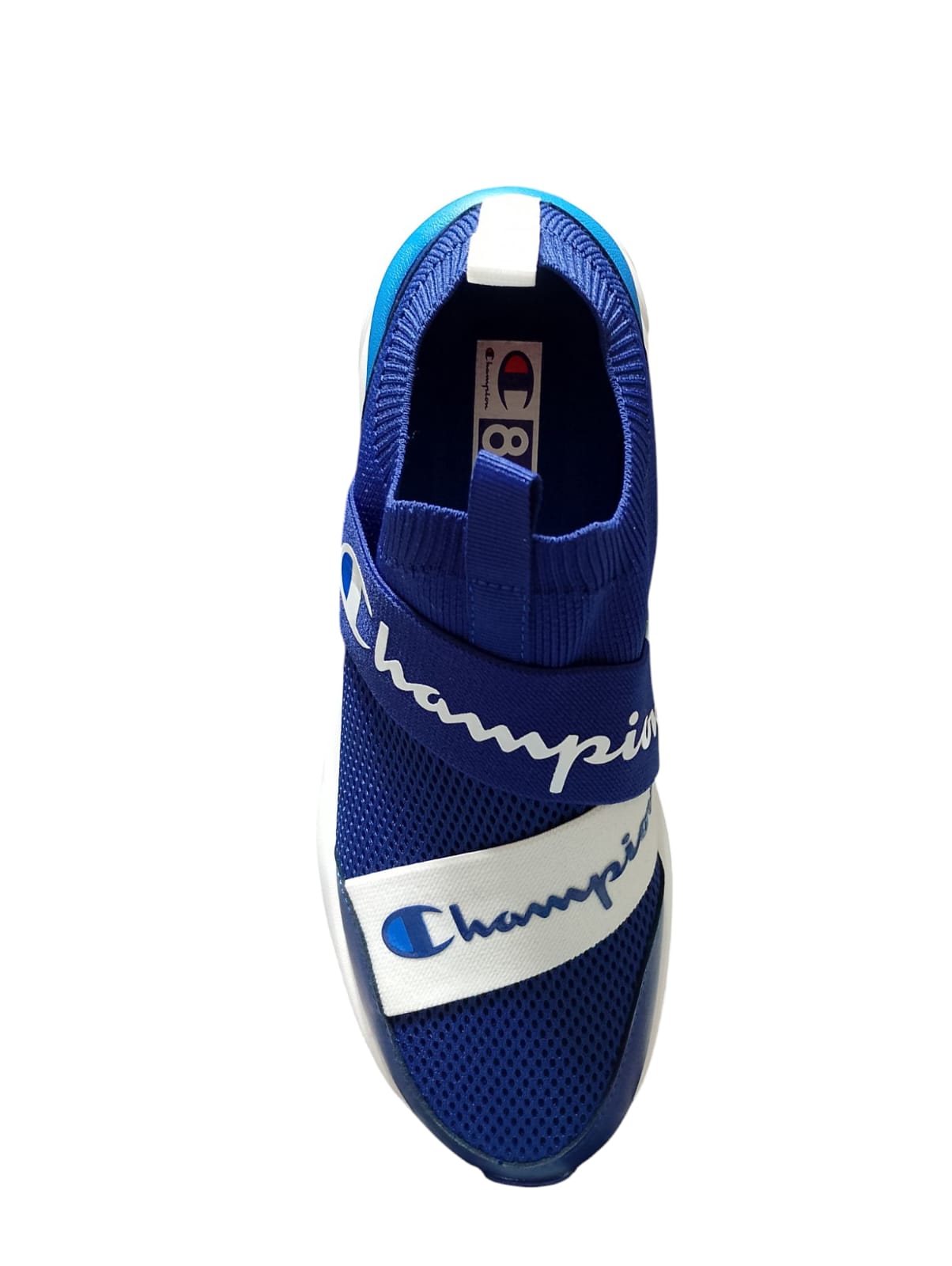 Zapatillas Champion Kinna V Over Lo | Azul y Blanco
