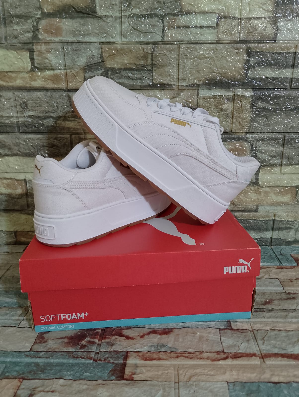 Zapatillas Puma Karmen Rebelle Canvas | White