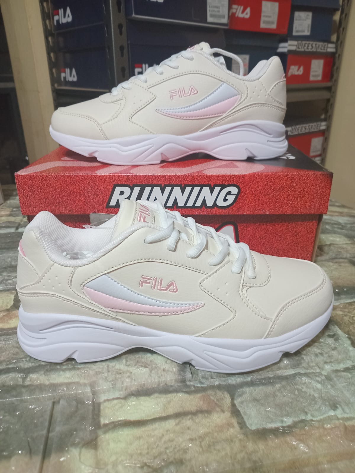 Zapatillas Fila Stirr Running | Beige