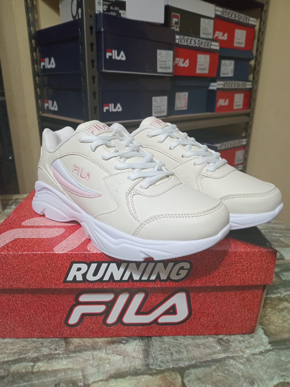 Zapatillas Fila Stirr Running | Beige