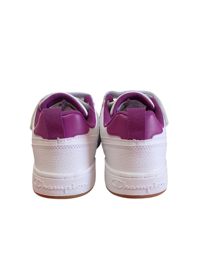 Zapatillas Champion Arena Power Lo | Blanco & Púrpura