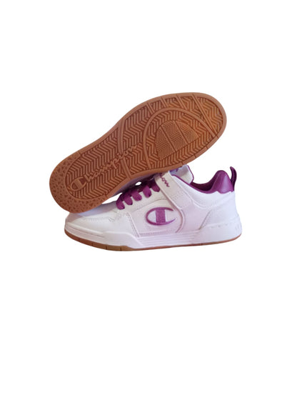 Zapatillas Champion Arena Power Lo | Blanco & Púrpura