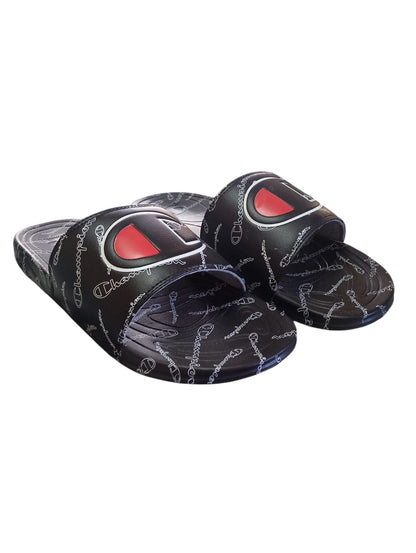 Sandalias Champion Mega Outline Aop | Negro