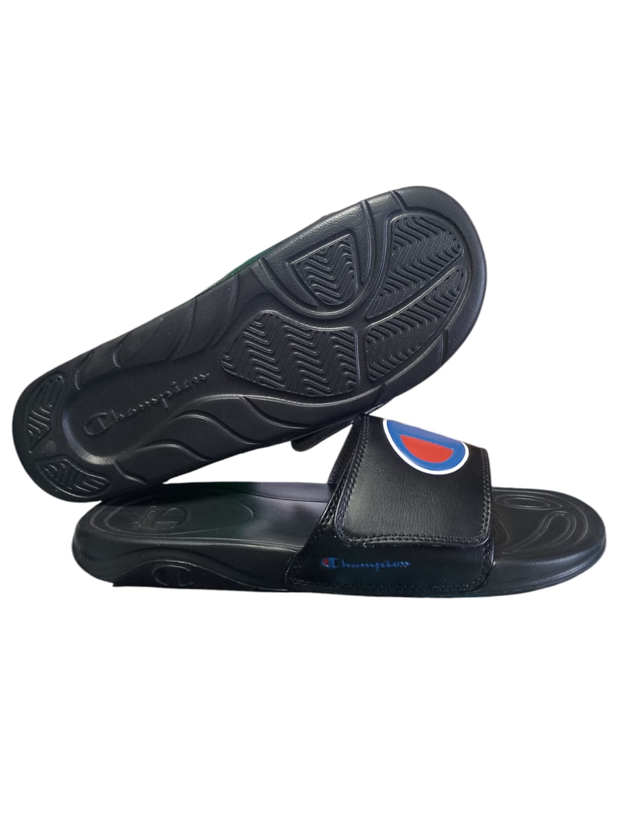 Sandalias Champion Mega V Slide Classic | Negro