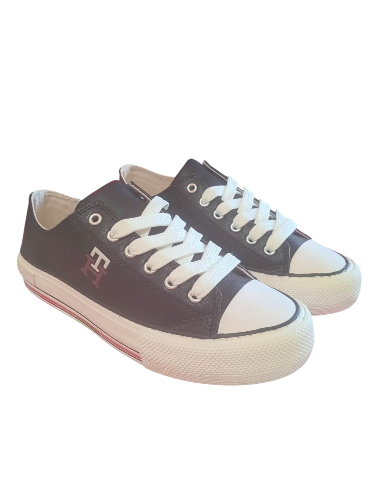 Zapatillas Tommy Hilfiger Low Cut Up | Negro