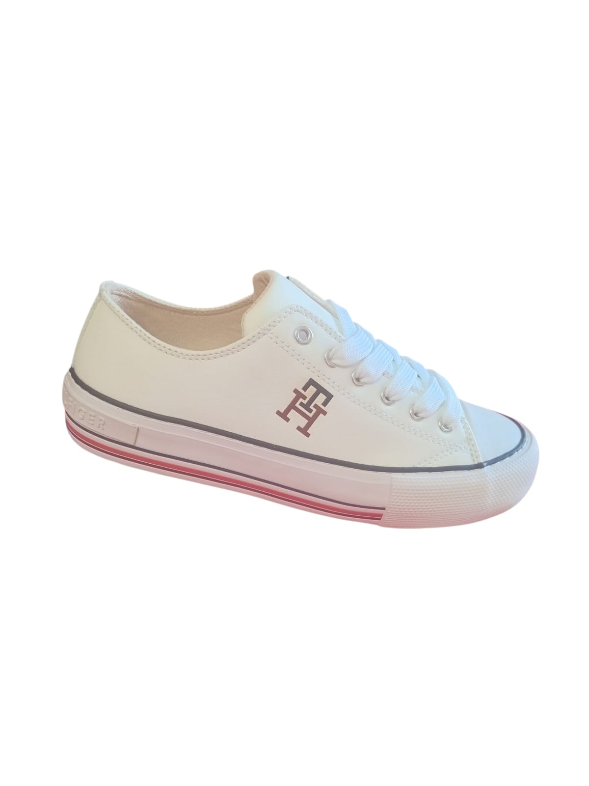 Zapatillas Tommy Hilfiger Low Cut Up Lace | Blanco