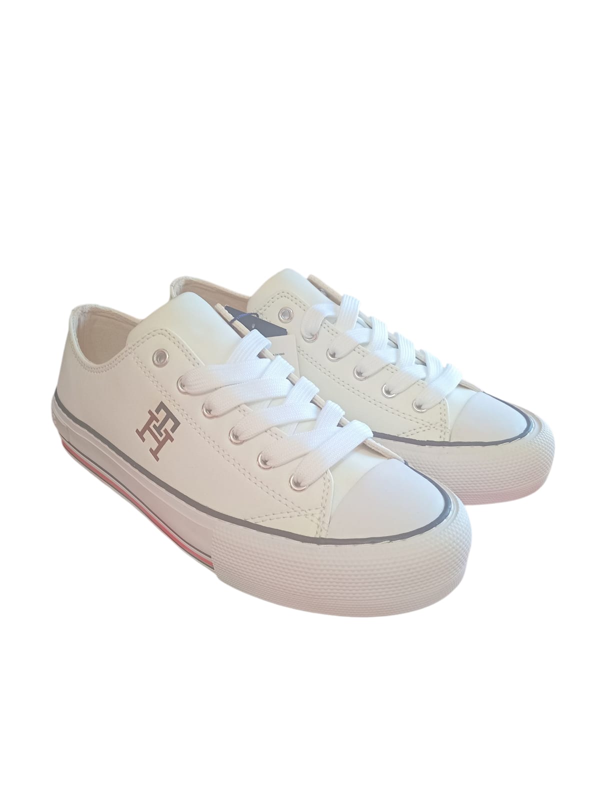 Zapatillas Tommy Hilfiger Low Cut Up Lace | Blanco