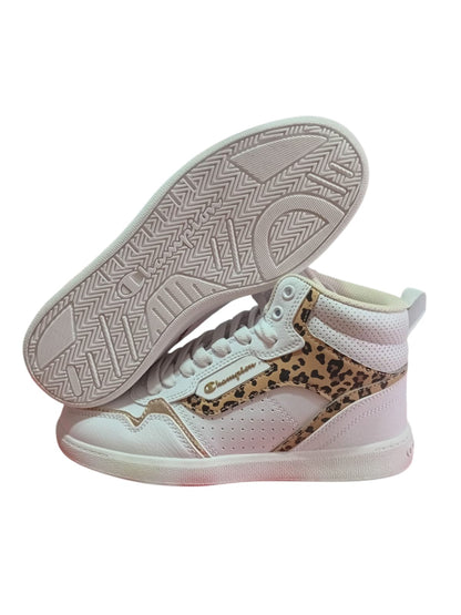 Zapatilla Champion Lore Hi | Blanco & Animal Print