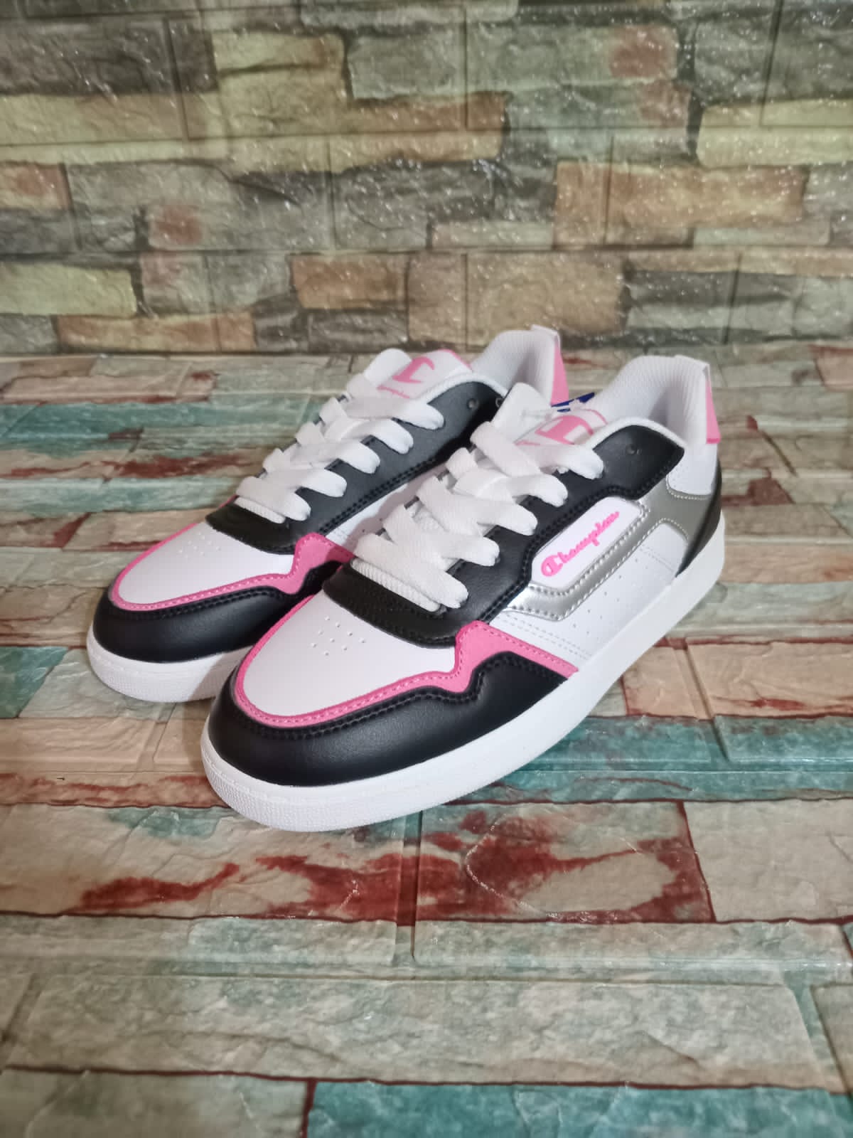 Zapatillas Champion Lore | Negro & Rosa