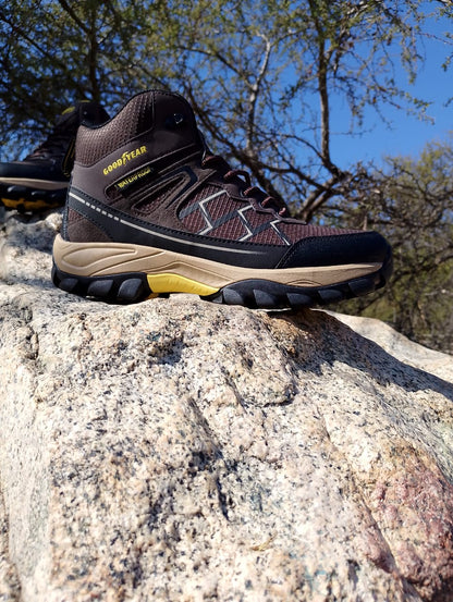 Botines Goodyear Fabian Water-Proof | Café y Amarillo