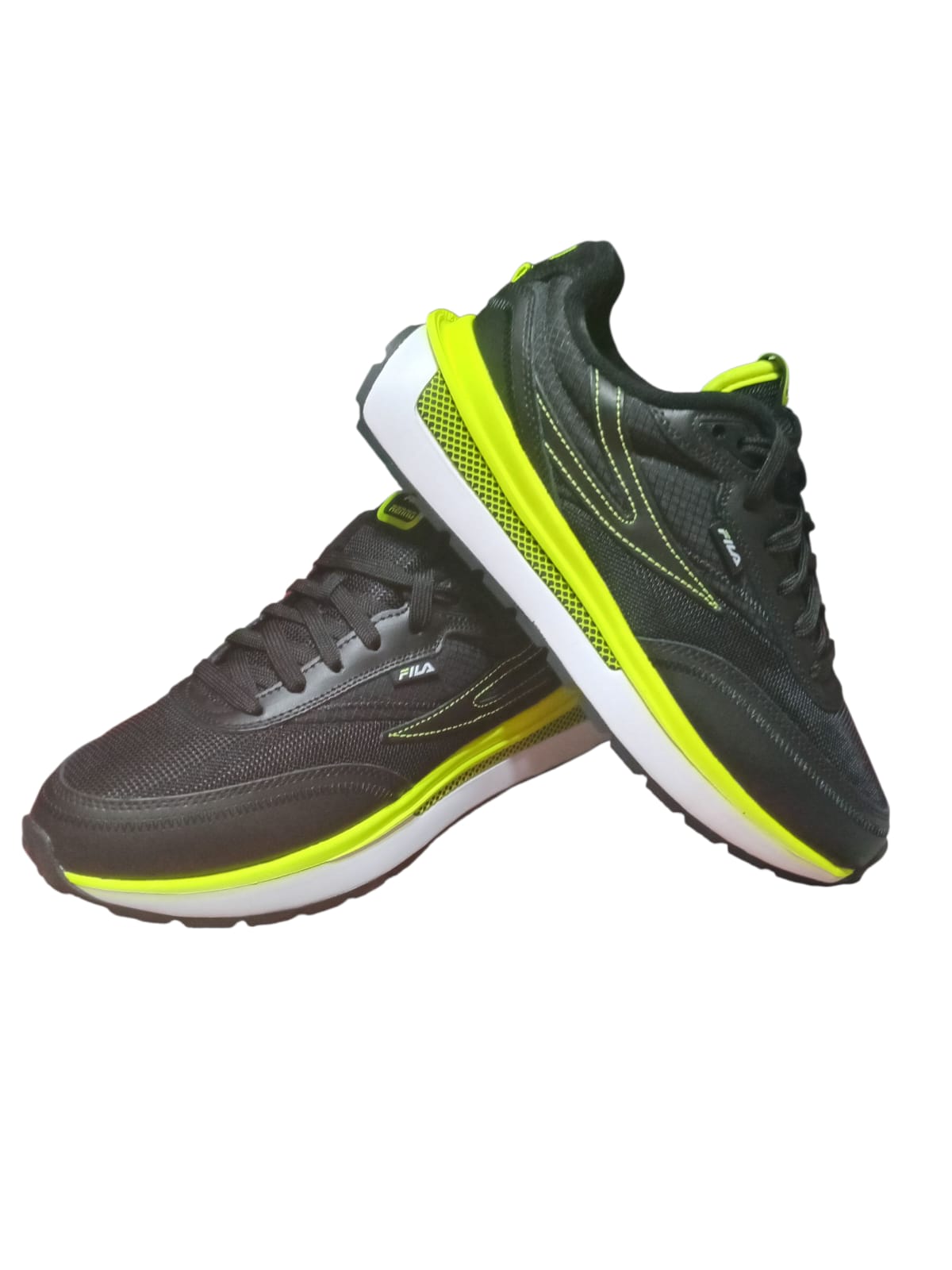Zapatillas Fila Renno | Negro y Amarillo