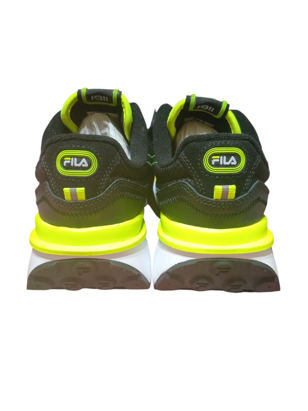 Zapatillas Fila Renno | Negro y Amarillo