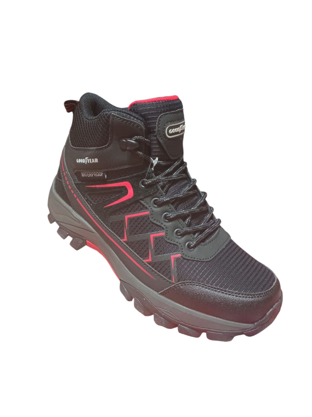 Botines Goodyear Fabian Water-Proof | Rojo y Negro