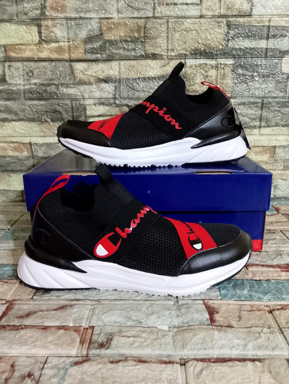 Zapatillas Champion Kinna V Over Lo | Negro y Rojo