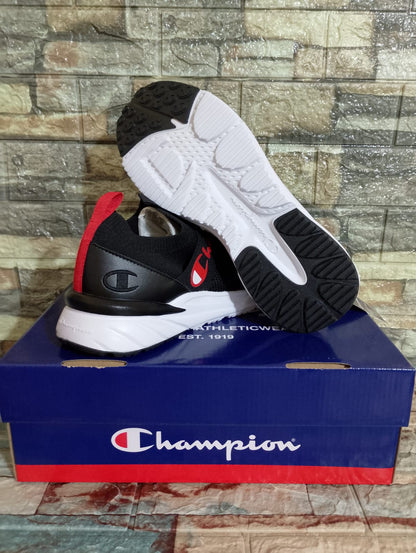 Zapatillas Champion Kinna V Over Lo | Negro y Rojo