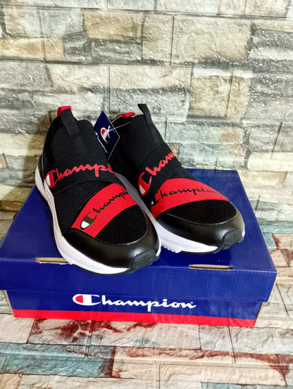 Zapatillas Champion Kinna V Over Lo | Negro y Rojo