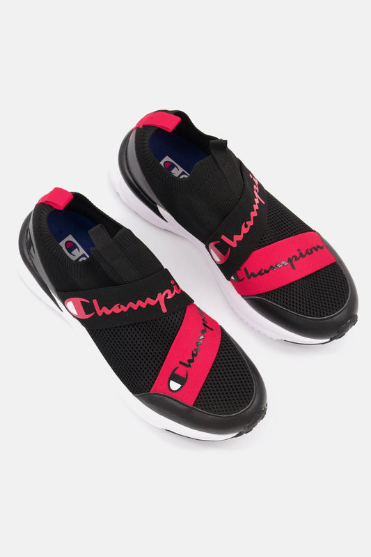 Zapatillas Champion Kinna V Over Lo | Negro y Rojo