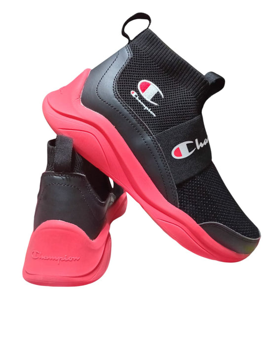 Zapatillas Champion Legend | Negro y Rojo
