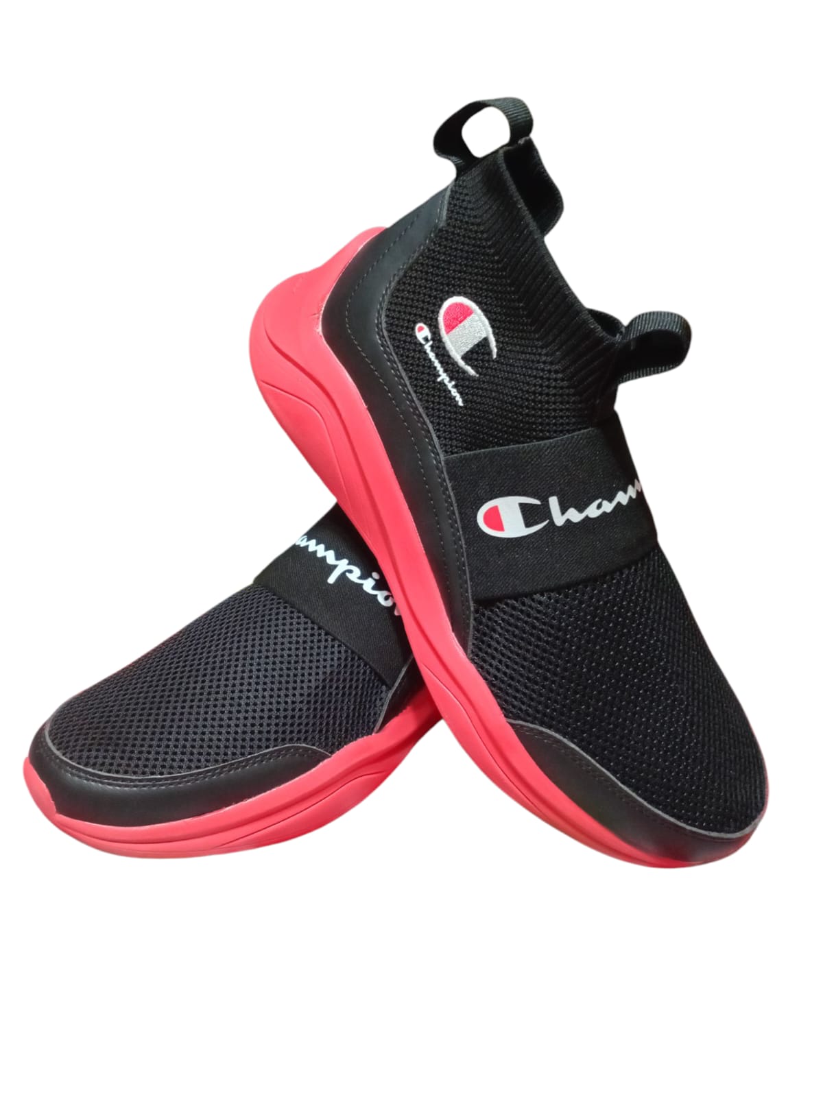 Zapatillas Champion Legend | Negro y Rojo